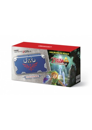 NEW NINTENDO 2DS XL HYLIAN SHIELD EDITION (USAGÉ) NEW NINTENDO 2DS XL HYLIAN SHIELD EDITION (USAGÉ)