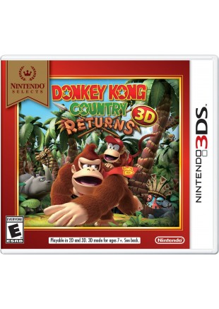 DONKEY KONG COUNTRY RETURNS 3D NINTENDO SELECT  (USAGÉ)