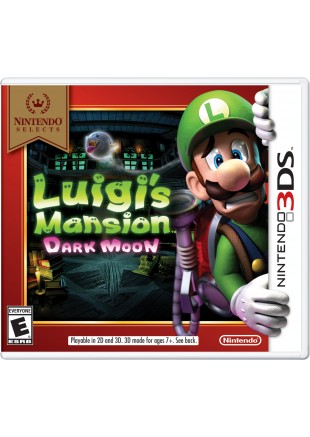 LUIGI'S MANSION DARK MOON NINTENDO SELECT  (USAGÉ)