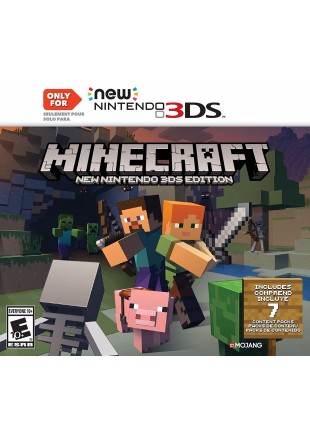 MINECRAFT NEW NINTENDO 3DS EDITION  (USAGÉ)