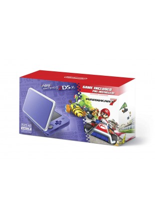 NEW NINTENDO 2DS XL PURPLE MARIO KART 7  (USAGÉ)