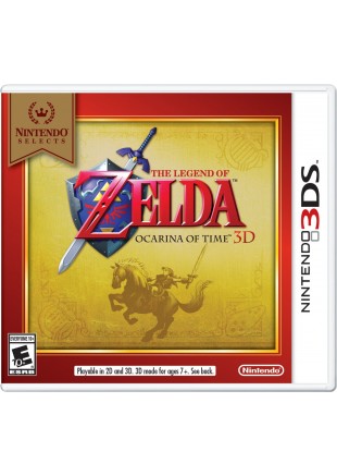 THE LEGEND OF ZELDA OCARINA OF TIME 3D NINTENDO SELECTS  (USAGÉ)