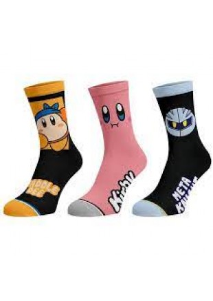 3 PAIR DE BAS DE KIRBY  (NEUF)