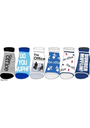 6 PAIRES DE BAS THE OFFICE SET 2  (NEUF)