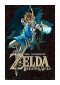 CADRE 11" X 18'' THE LEGEND OF ZELDA BREATH OF THE WILD LINK WITH BOW  (NEUF)