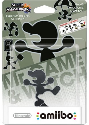 AMIIBO MR GAME AND WATCH  (USAGÉ)