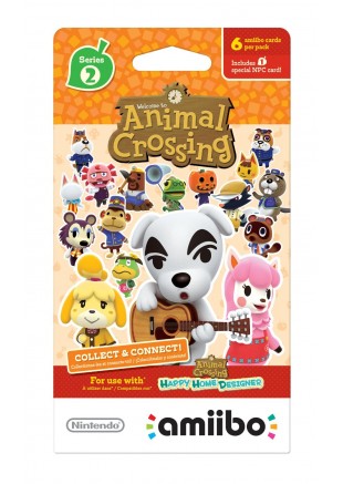 AMIIBO ANIMAL CROSSING SERIE 2 (CARTES)  (NEUF)