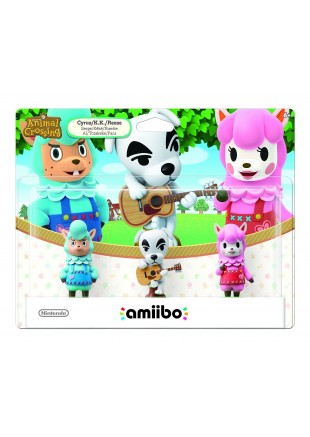 AMIIBO ANIMAL CROSSING TRIPLE PAK  (USAGÉ)