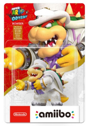 AMIIBO BOWSER SERIE MARIO ODYSSEY  (USAGÉ)