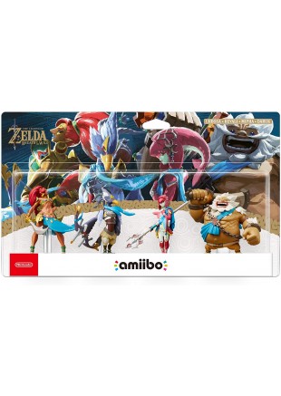 AMIIBO ENSEMBLE DES CHAMPIONS URBOSA REVALI MIPHA DARUK  (NEUF)