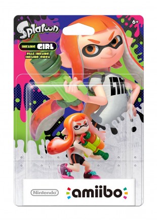 AMIIBO INKLING GIRL  (USAGÉ)