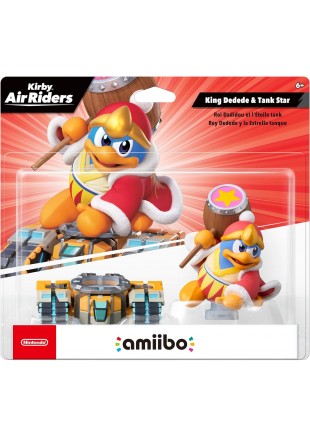 AMIIBO KIRBY AIR RIDERS ROI DADIDOU ET L'ÉTOILE TANK  (NEUF)