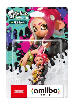 AMIIBO SPLATOON OCTOLING GIRL (JAPAN)  (USAGÉ)
