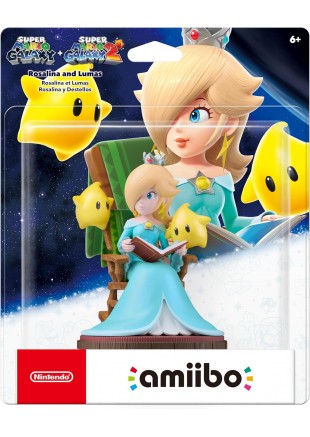 AMIIBO ROSALINA ET LUMA SERIE SUPER MARIO GALAXY 1 ET 2  (NEUF)