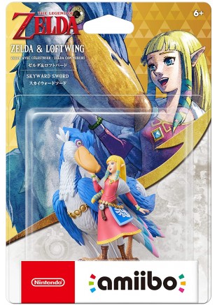 AMIIBO ZELDA ET LOFTWING DE SKYWARD SWORD  (NEUF)