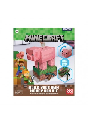 BANQUE EN CARTON COCHON DE MINECRAFT (NEUF) BANQUE EN CARTON COCHON DE MINECRAFT (NEUF)