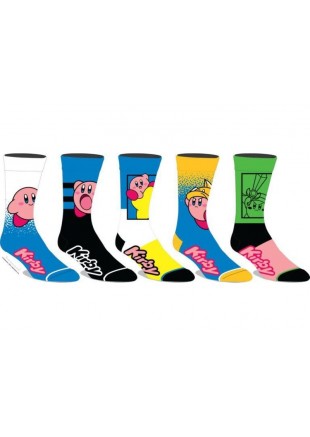 5 PAIRES DE BAS DE KIRBY  (NEUF)