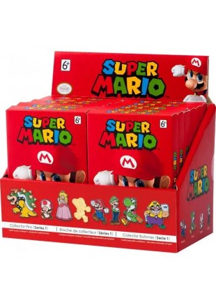 BROCHE SUPER MARIO SERIE 1 (NEUF) BROCHE SUPER MARIO SERIE 1 (NEUF)