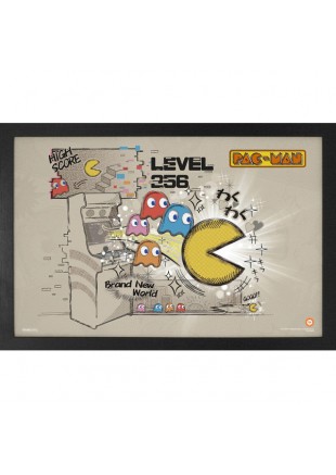 CADRE PAC-MAN LEVEL 256  (NEUF)