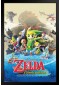 CADRE 11" X 18'' THE LEGEND OF ZELDA THE WIND WAKER (NEUF) CADRE 11" X 18'' THE LEGEND OF ZELDA THE WIND WAKER (NEUF)