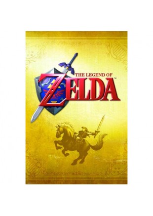 CADRE 11" X 18" THE LEGEND OF ZELDA OCARINA OF TIME GOLD (NEUF) CADRE 11" X 18" THE LEGEND OF ZELDA OCARINA OF TIME GOLD (NEUF)