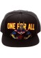 CASQUETTE MY HERO ACADEMIA UN POUR TOUS  (NEUF)