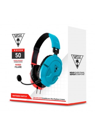 CASQUE DE JEU  FILAIRE TURTLE BEACH ROUGE ET BLEU  (NEUF)