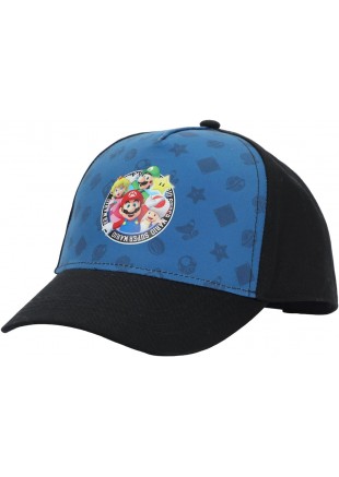 CASQUETTE SUPER MARIO MULTI CHARACTER SUBLIMATED YOUTH SIZE  (NEUF)