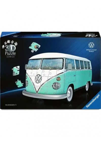 CASSE TÊTE 3D VOLKSWAGEN T1 185 PIÈCES PAR RAVENBURGER (NEUF) CASSE TÊTE 3D VOLKSWAGEN T1 185 PIÈCES PAR RAVENBURGER (NEUF)