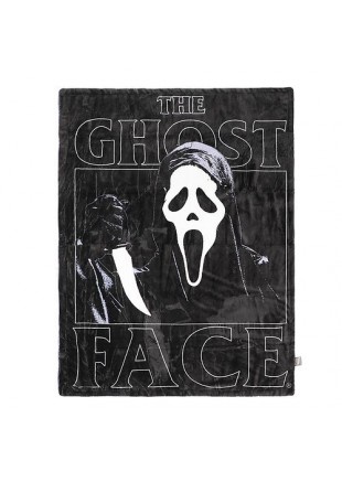 COUVERTURE GHOST FACE REVERSIBLE  (NEUF)