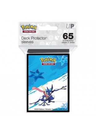 POKEMON TRADING CARD GAME 65 POCHETTES DE PROTECTIONS GRENINJA  (NEUF)