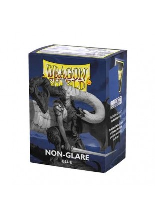 DRAGON SHIELD BOITE DE 100 POCHETTES PROTECTRICES ANTI-REFLET BLEU MAT  (NEUF)