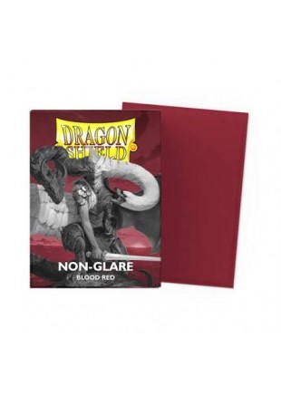 DRAGON SHIELD BOITE DE 100 POCHETTES PROTECTRICES ANTI REFLET ROUGE SANG (NEUF) DRAGON SHIELD BOITE DE 100 POCHETTES PROTECTRICES ANTI REFLET ROUGE SANG (NEUF)