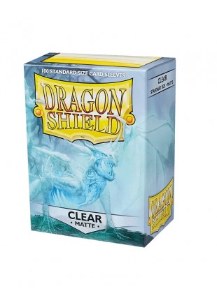 DRAGON SHIELD BOITE DE 100 POCHETTES PROTECTRICES CLAIRE MAT  (NEUF)
