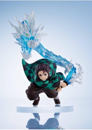 FIGURINE DEMON SLAYER TANJIRO CONSTANT FLUX 10 POUCES PAR ANIPLEX  (NEUF)