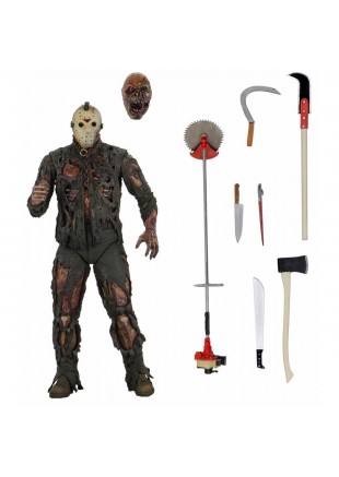 FIGURINE FRIDAY THE 13TH PART 7: NEW BLOOD ULTIMATE JASON VOORHEES 7 POUCES PAR NECA  (NEUF)