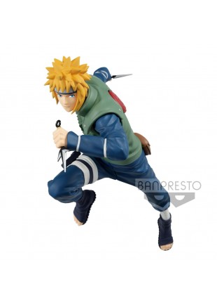 FIGURINE NARUTO SHIPPUDEN NAMIKAZE MINATO VIBRATION STARS PAR BANPRESTO  (NEUF)