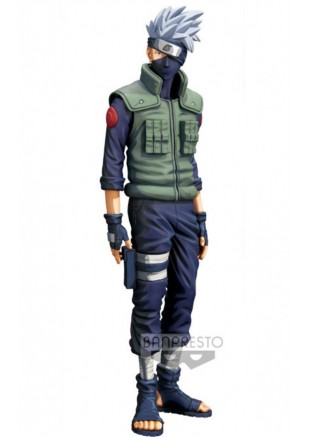 FIGURINE NARUTO SHIPPUDEN HATAKE KAKASHI 12" MANGA DIMENSION  GRANDISTA PAR BANPRESTO  (NEUF)