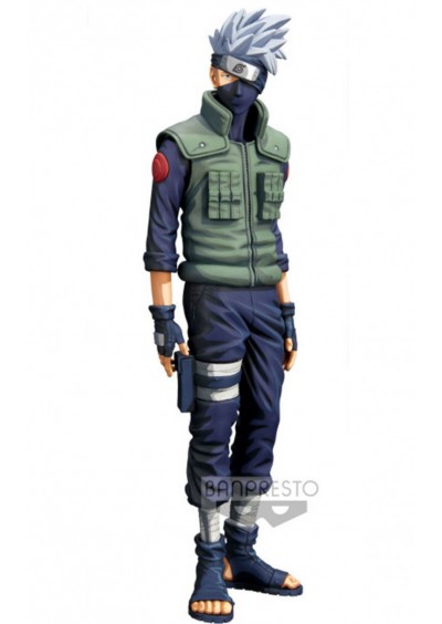FIGURINE NARUTO SHIPPUDEN HATAKE KAKASHI 12" MANGA DIMENSION  GRANDISTA PAR BANPRESTO  (NEUF)