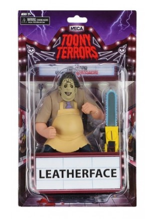 FIGURINE NECA TOONY TERRORS THE TEXAS CHAINSAW MASSACRE LEATHERFACE  (NEUF)