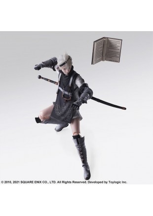 FIGURINE NIER REPLICANT VER. 1.22 YOUNG PROTAGONIST 8" BRING ARTS ACTION FIGURES  (NEUF)