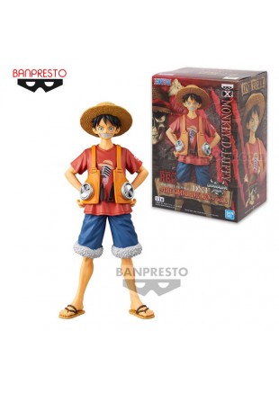 FIGURINE ONE PIECE MONKEY D. LUFFY ONE PIECE FILM RED THE GRANDLINE MEN VOL.1  6" PAR BANPRESTO  (NEUF)