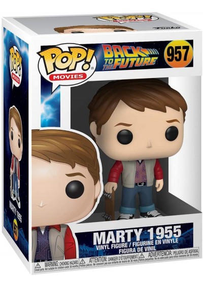 FIGURINE POP! MOVIES BACK TO THE FUTURE #957 MARTY 1955 (NEUF) FIGURINE POP! MOVIES BACK TO THE FUTURE #957 MARTY 1955 (NEUF)