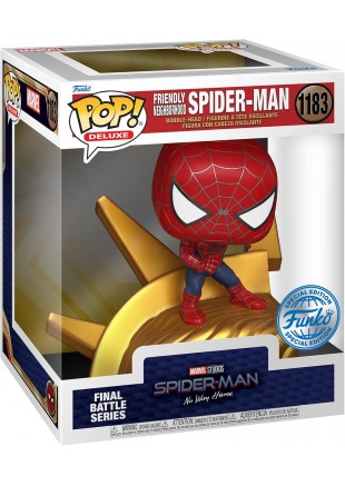 FIGURINE POP! DELUXE MARVEL STUDIOS SPIDER-MAN NO WAY HOME #1183 SPIDER-MAN  (NEUF) FIGURINE POP! DELUXE MARVEL STUDIOS SPIDER-MAN NO WAY HOME #1183 SPIDER-MAN  (NEUF)