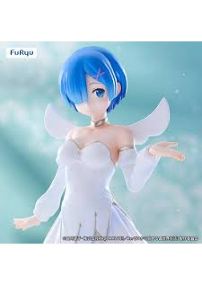 FIGURINE RE ZERO: LIFE IN A DIFFERENT WORLD FROM ZERO REM VERSION PETITE AILES PAR FURYU (NEUF) FIGURINE RE ZERO: LIFE IN A DIFFERENT WORLD FROM ZERO REM VERSION PETITE AILES PAR FURYU (NEUF)