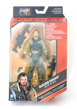 FIGURINE RICK FLAG SUICIDE SQUAD  (NEUF)