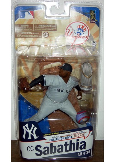 FIGURINE YANKEES CC SABATHIA NIVEAU BRONZE PAR MCFARLANE (NEUF) FIGURINE YANKEES CC SABATHIA NIVEAU BRONZE PAR MCFARLANE (NEUF)