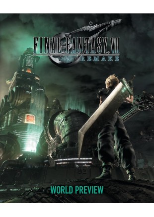GUIDE ILLUSTRATION FINAL FANTASY 7 REMAKE WORLD PREVIEW  (USAGÉ)