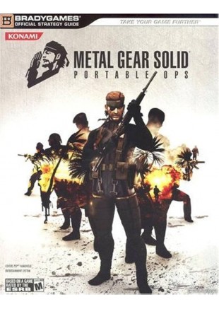 GUIDE METAL GEAR SOLID PORTABLE OPS  (USAGÉ)
