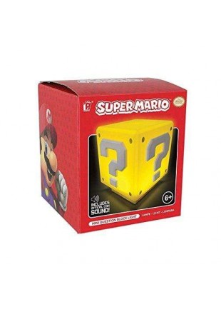 LAMPE CARRÉ LUMINEUX DE SUPER MARIO PAR PALADONE  (NEUF)